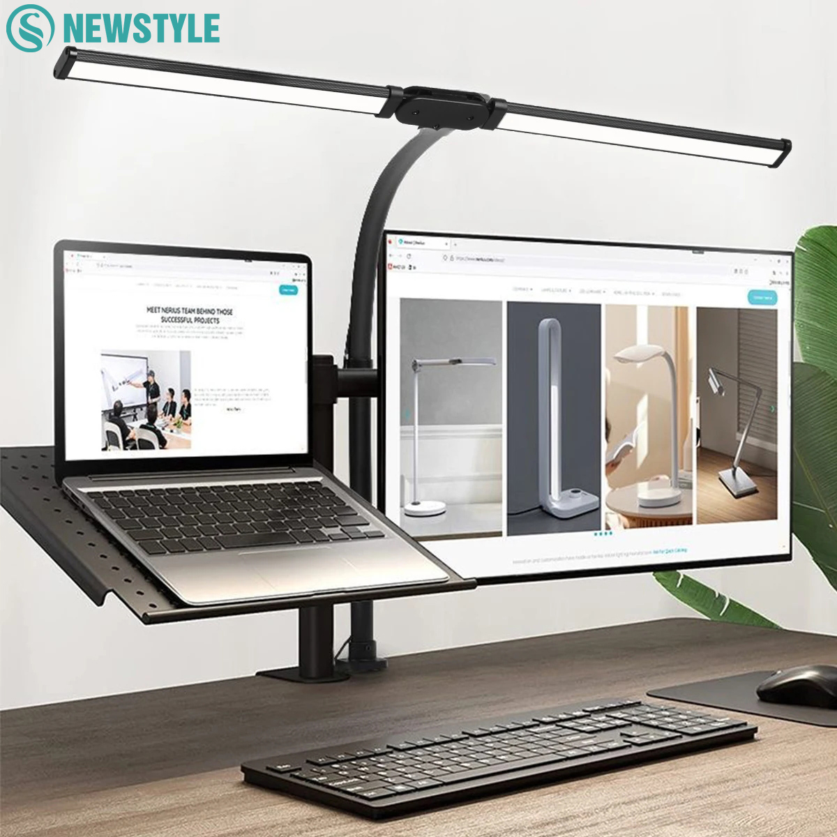 Book Light Flexible - Lampe de bureau LED à clip