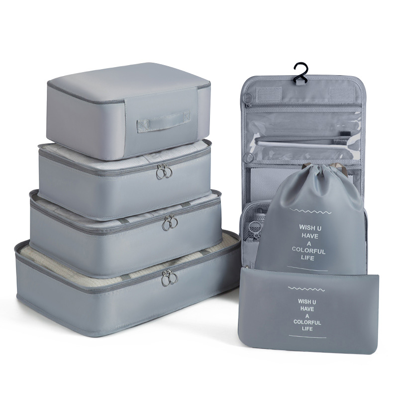 Travel Accessories Kit Bag - Ensemble de cubes de rangement multi-compartiments