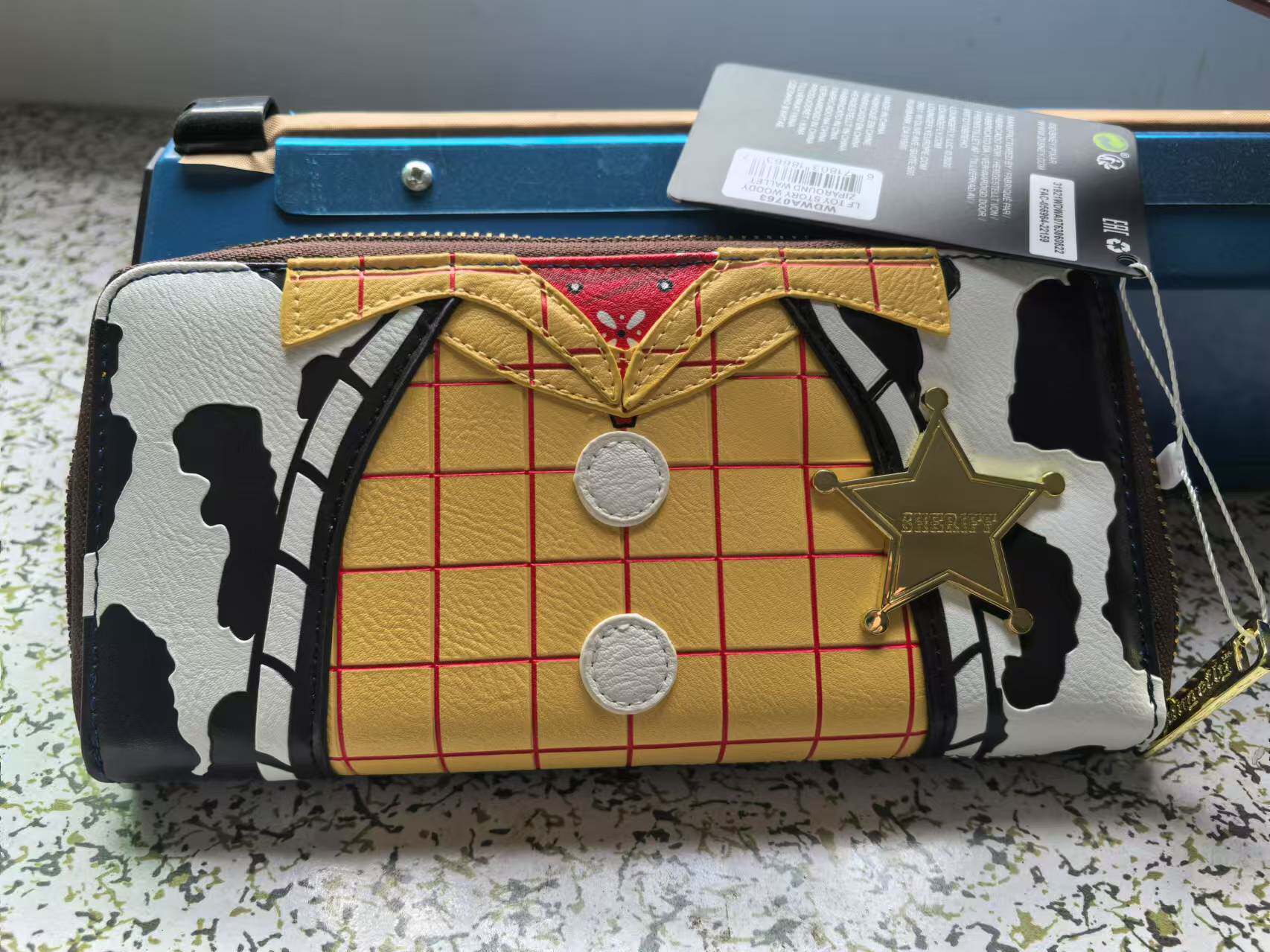 Travel Accessories Shops - Portefeuille long style Sheriff de Stock