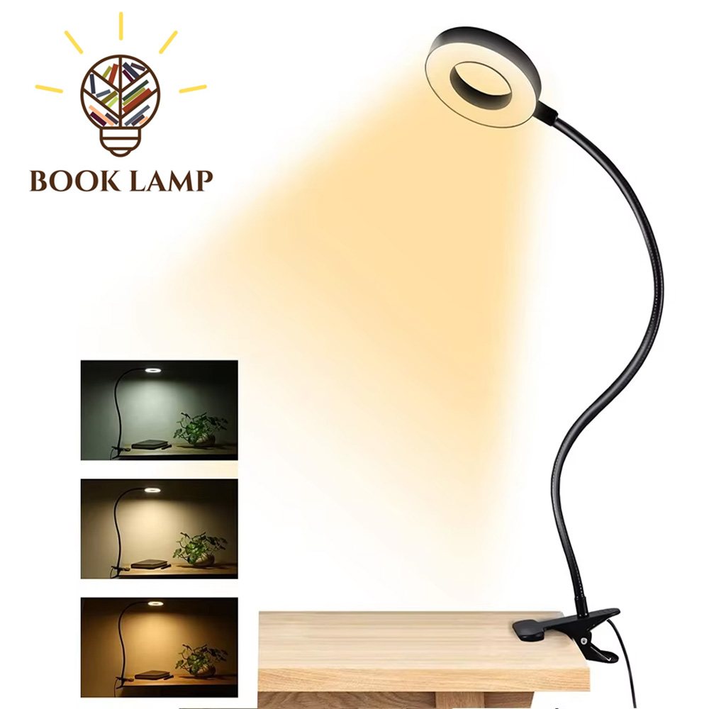 Book Light Flexible - Lampe de bureau à clipser 48