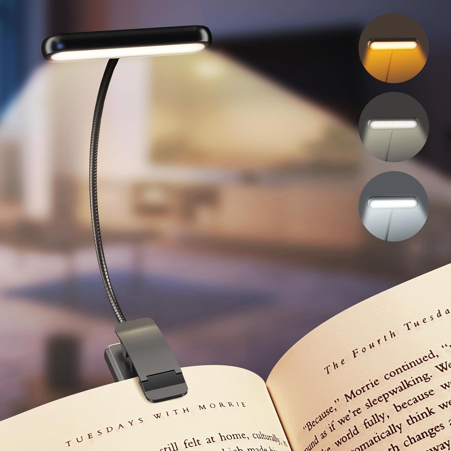 Book Light Flexible - LED livre lumière lampe de lecture