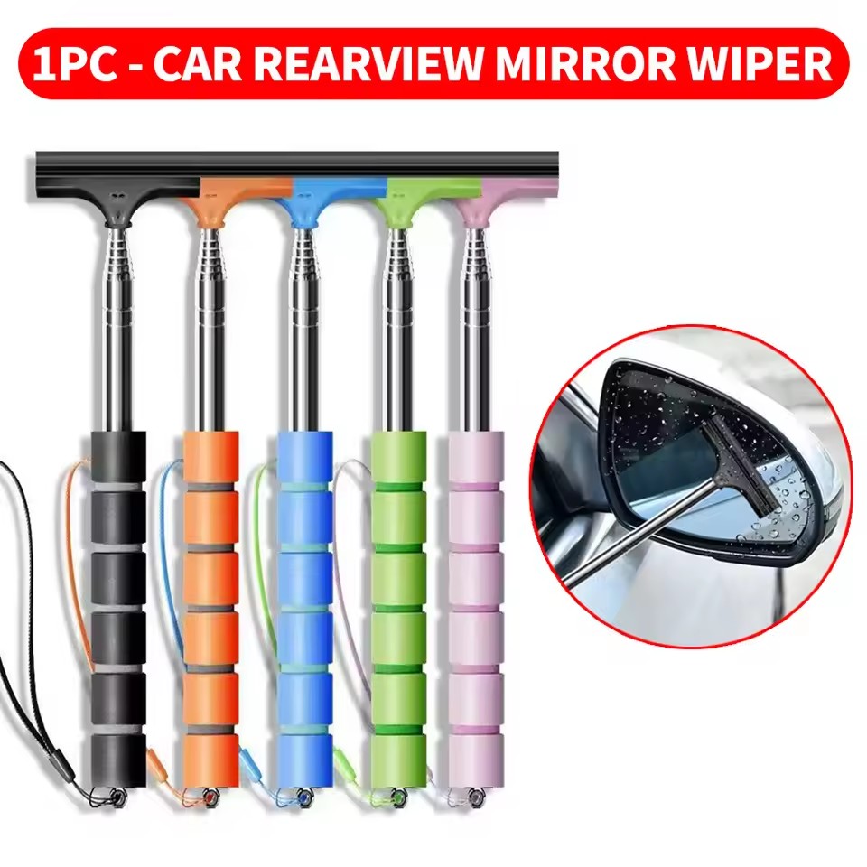 Travel Accessories In Car - Essuie-glace rétractable portable en caoutchouc pour