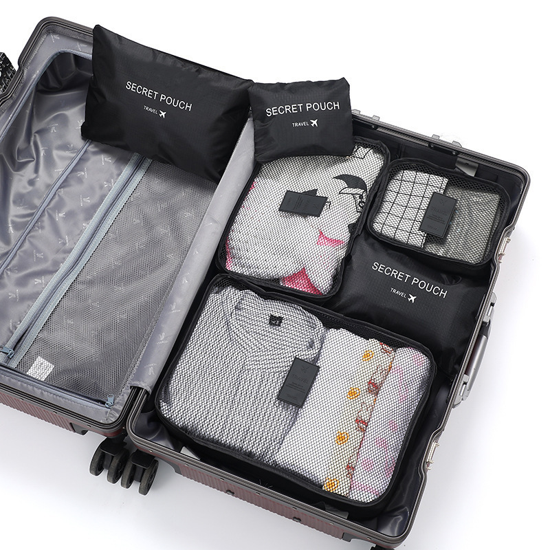Travel Accessories Kit Bag - 6 ensembles de sacs de rangement