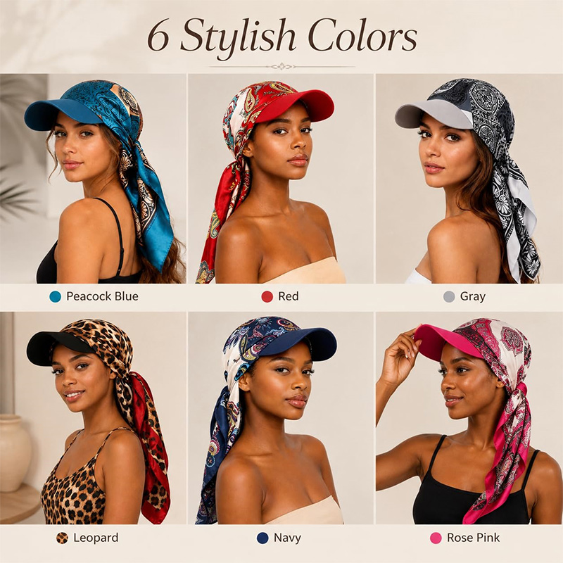 Travel Accessories Shops - Chapeau carré imprimé tendance pour femme,