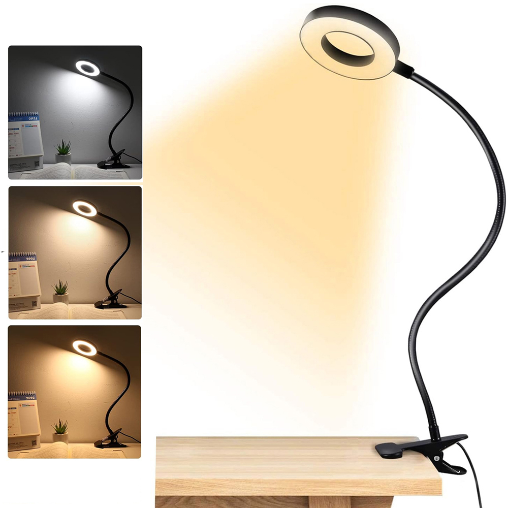 Book Light Flexible - 360 ° Lampe de bureau Flexible