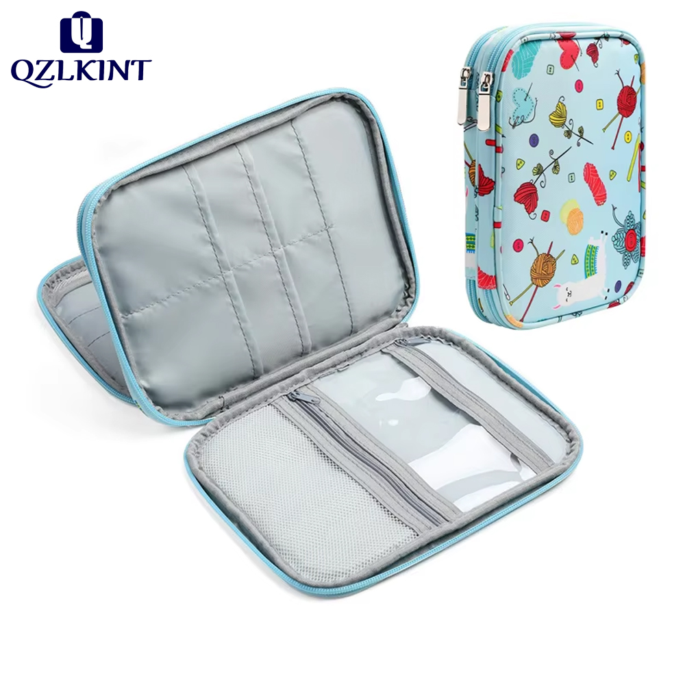 Travel Accessories Kit Bag - Étui vide pour aiguilles à tricoter,