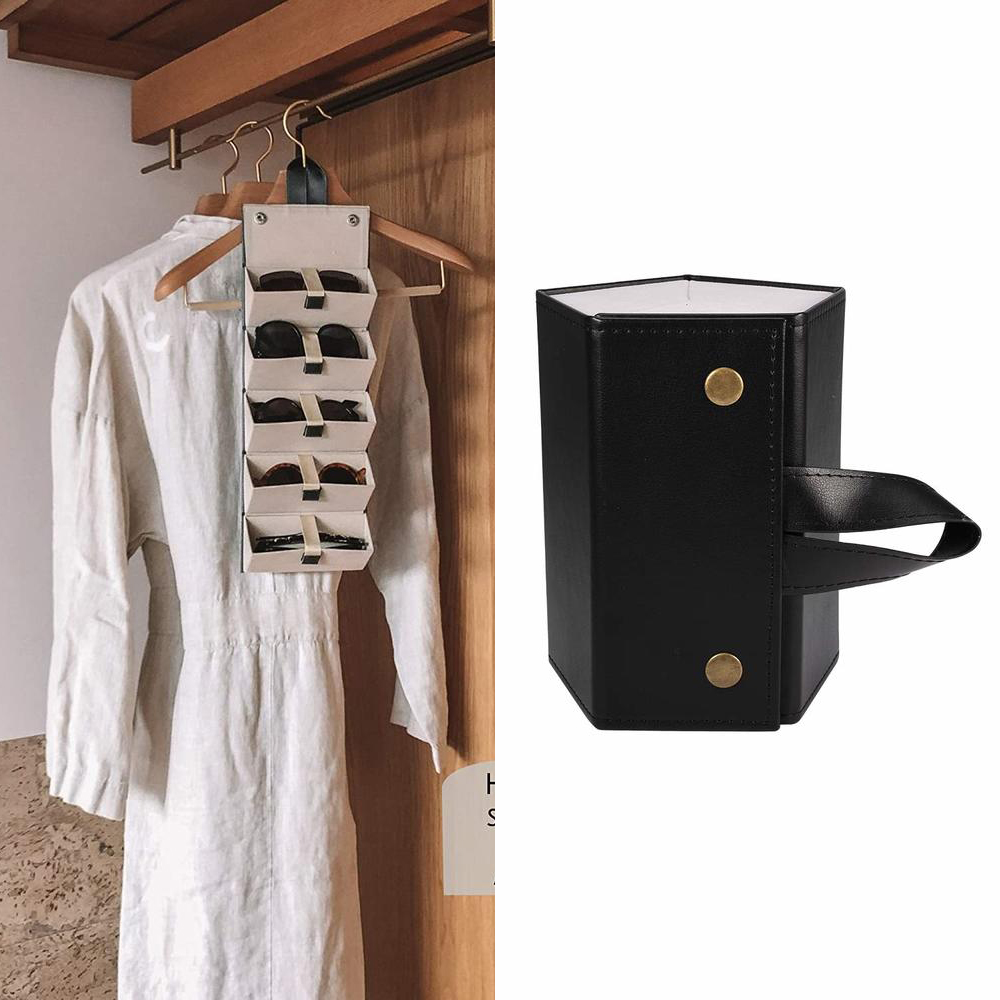 Travel Accessories Ideas - Porte-lunettes de rangement, étui de voyage,