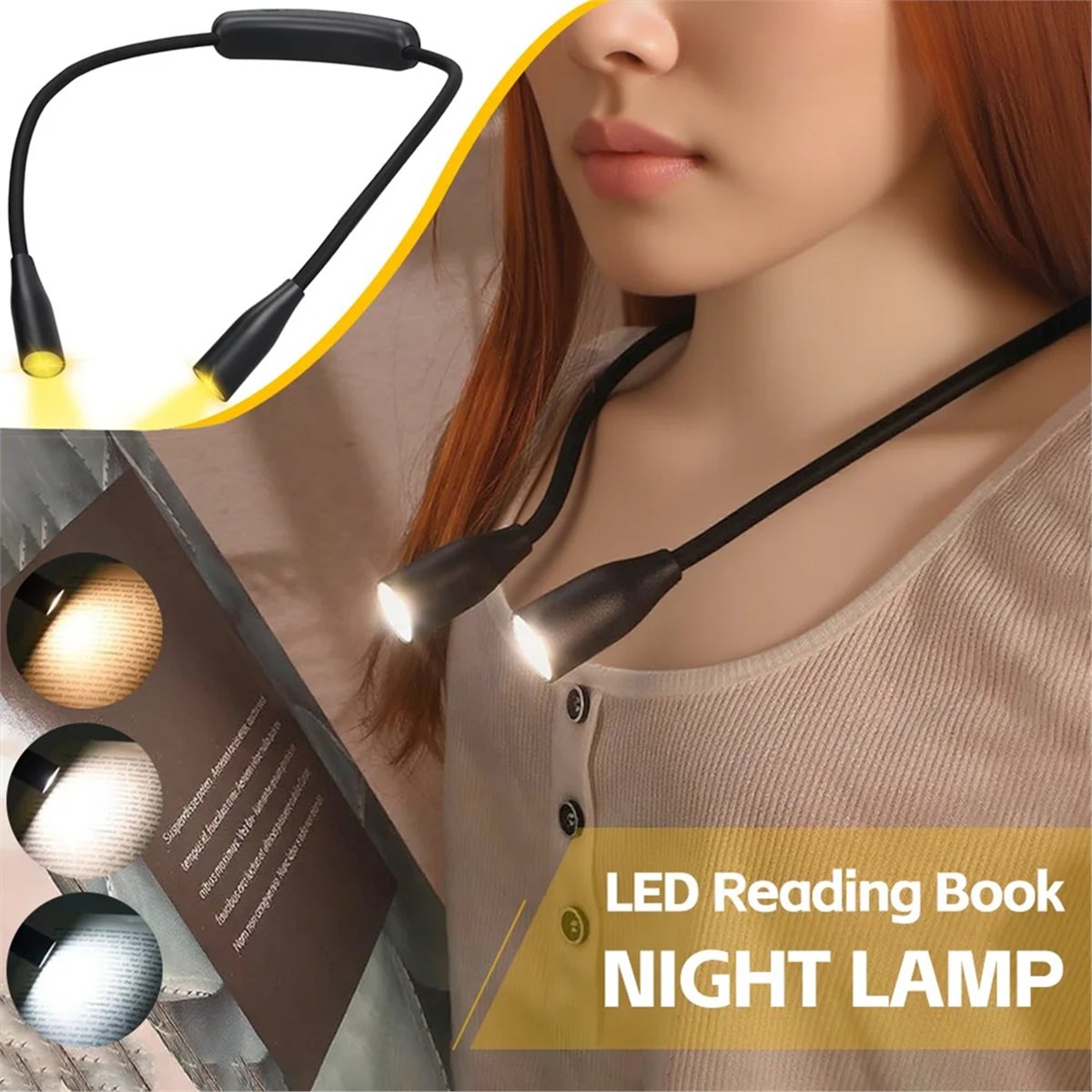 Lampe de lecture LED DT283 STO - Book Light Flexible avis et prix