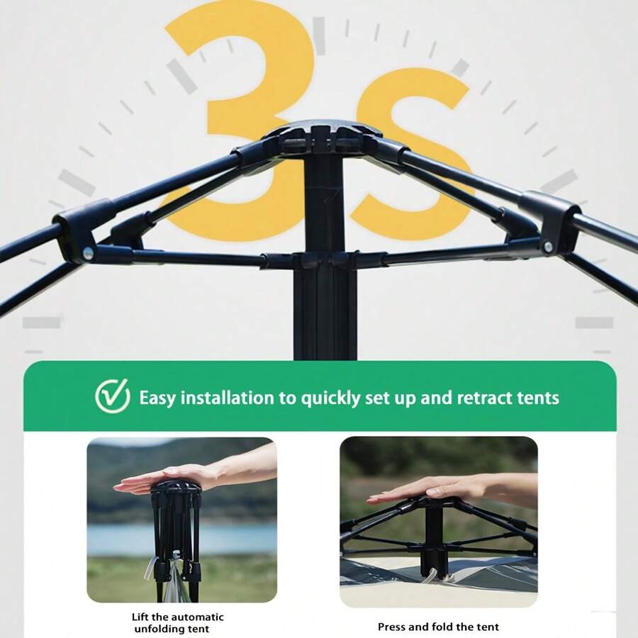 Tente de camping à installatio - Travel Accessories You Need avis et prix