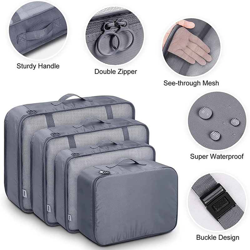 Ensemble de cubes de rangement - Travel Accessories Kit Bag avis et prix
