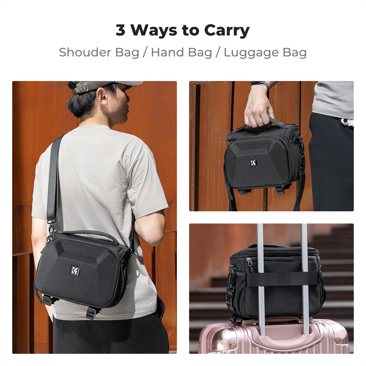 Sac à bandoulière léger et rob - Camera Bag Travel avis et prix