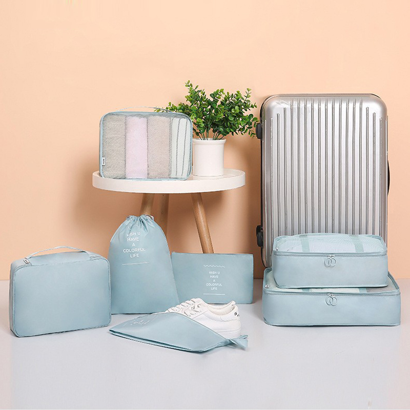 Ensemble de 7 cubes de rangeme - Travel Accessories Kit Bag avis et prix