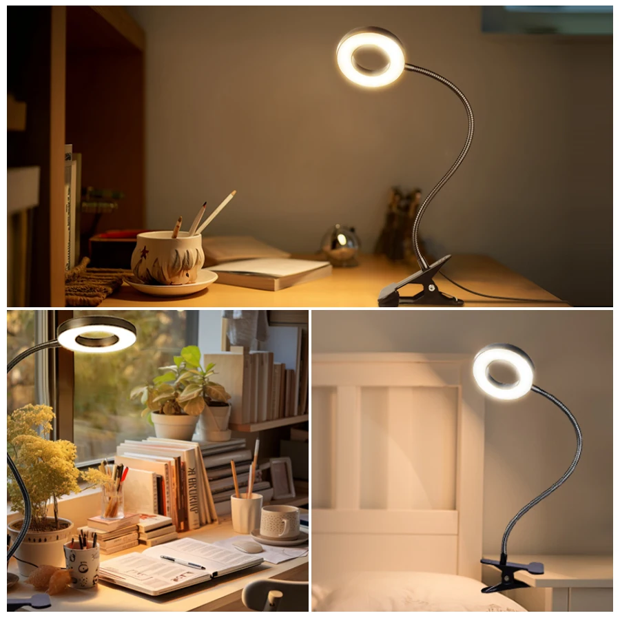 Lampe de bureau à clipser 48 L - Book Light Flexible avis et prix