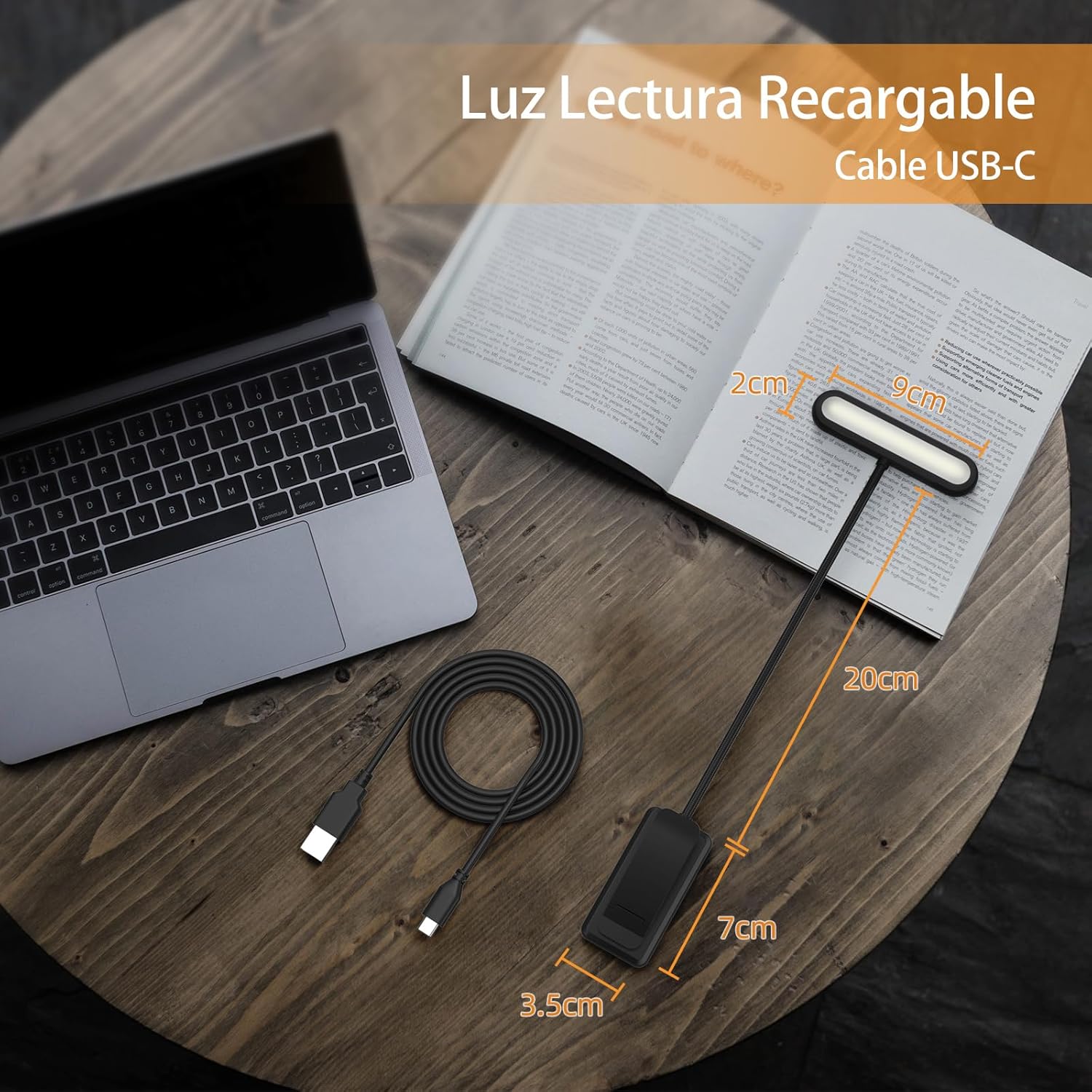 LED livre lumière lampe de lec - Book Light Flexible avis et prix