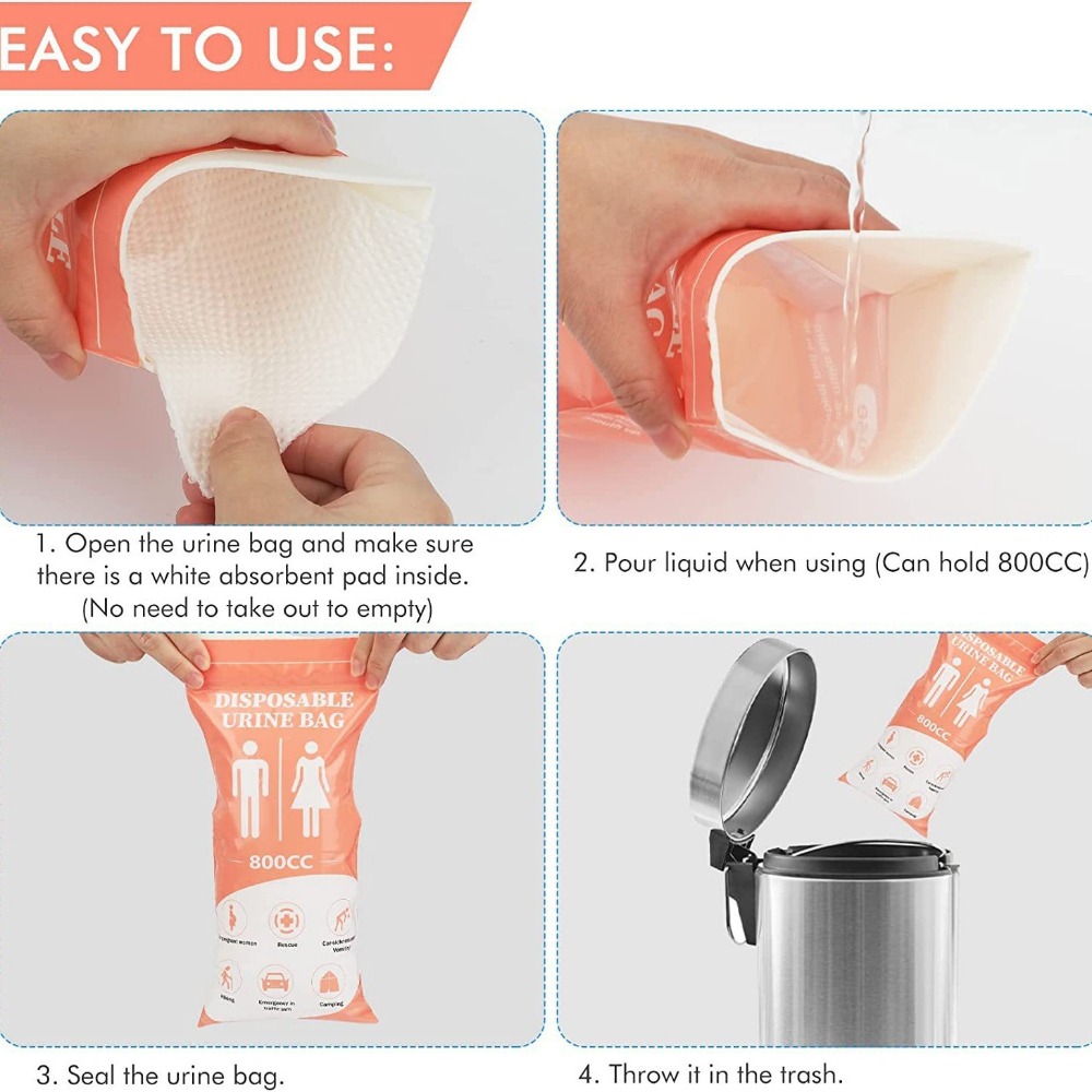 12 sacs à urine d'urgence neuf - Travel Accessories In Car avis et prix