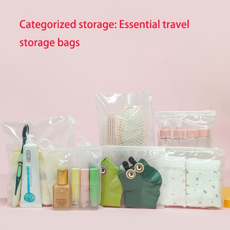 Sacs de rangement de voyage 10 - Travel Ziplock Bags avis et prix