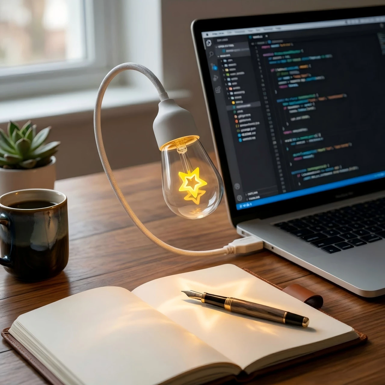 Lampe de bureau USB flexible à - Book Light Flexible avis et prix