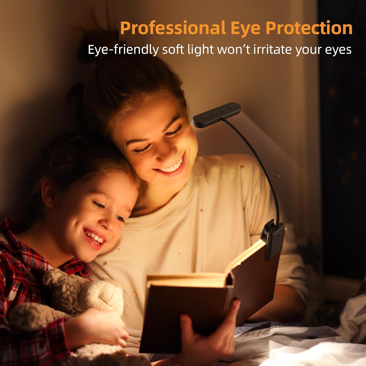 Lampe de lecture à 14 LED rech - Book Light Flexible avis et prix