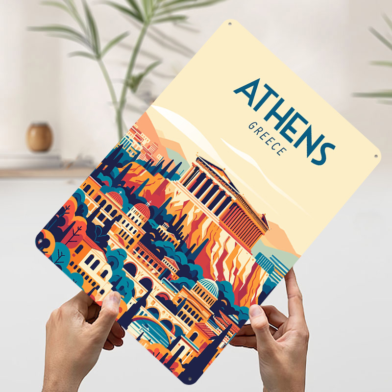 Affiche de voyage en Grèce, pl - Travel Accessories Greece avis et prix