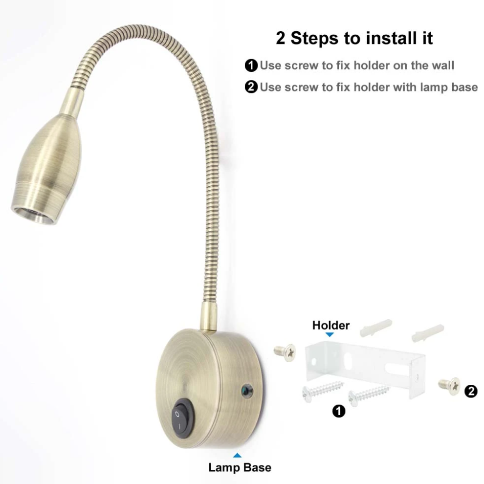 Lampe de lecture LED flexible  - Book Light Flexible avis et prix