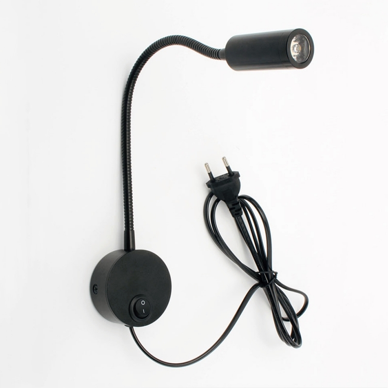 3W Bronze col de cygne mur LED - Book Light Flexible avis et prix