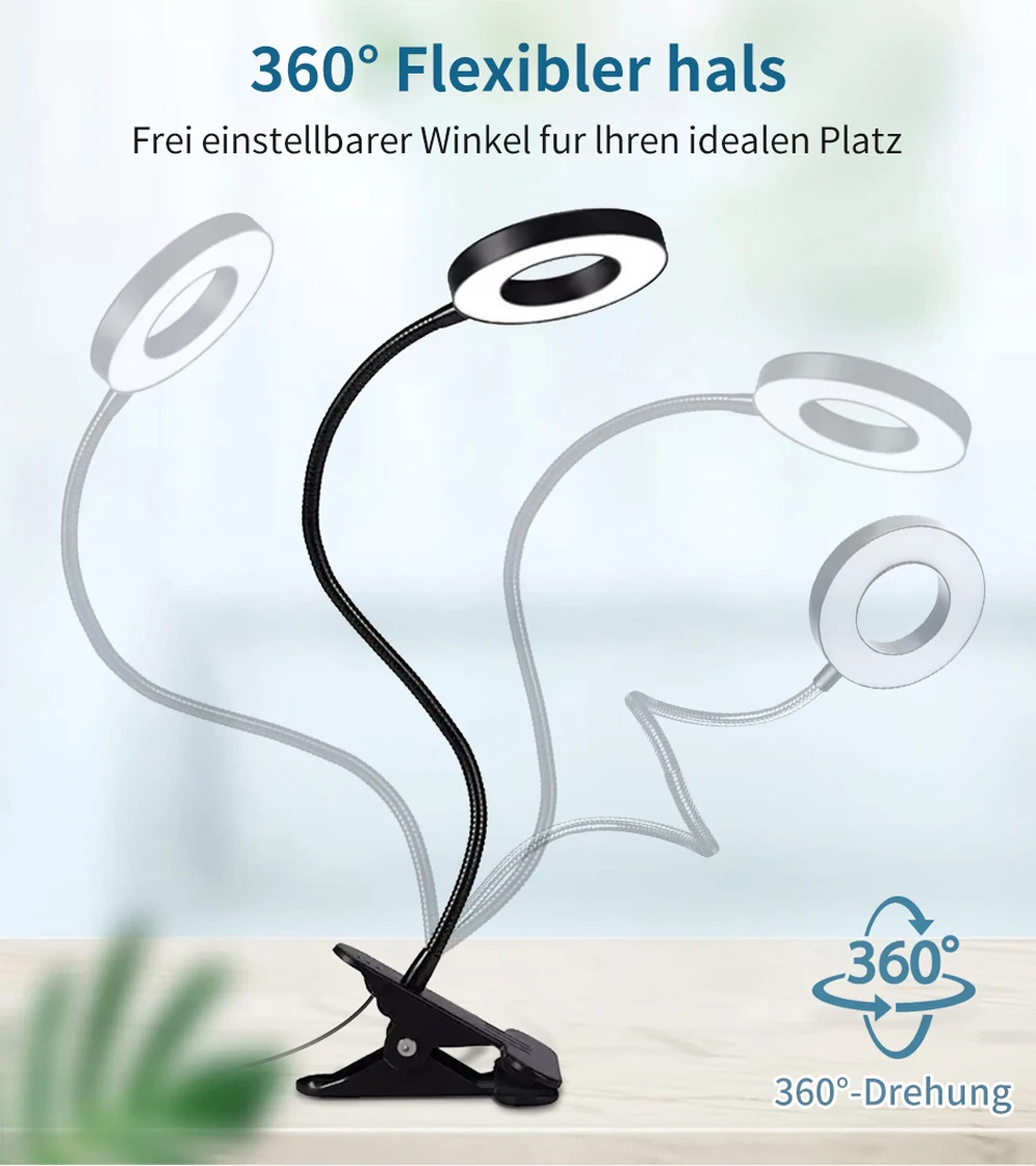 Lampe de lecture LED à clipser - Book Light Flexible avis et prix