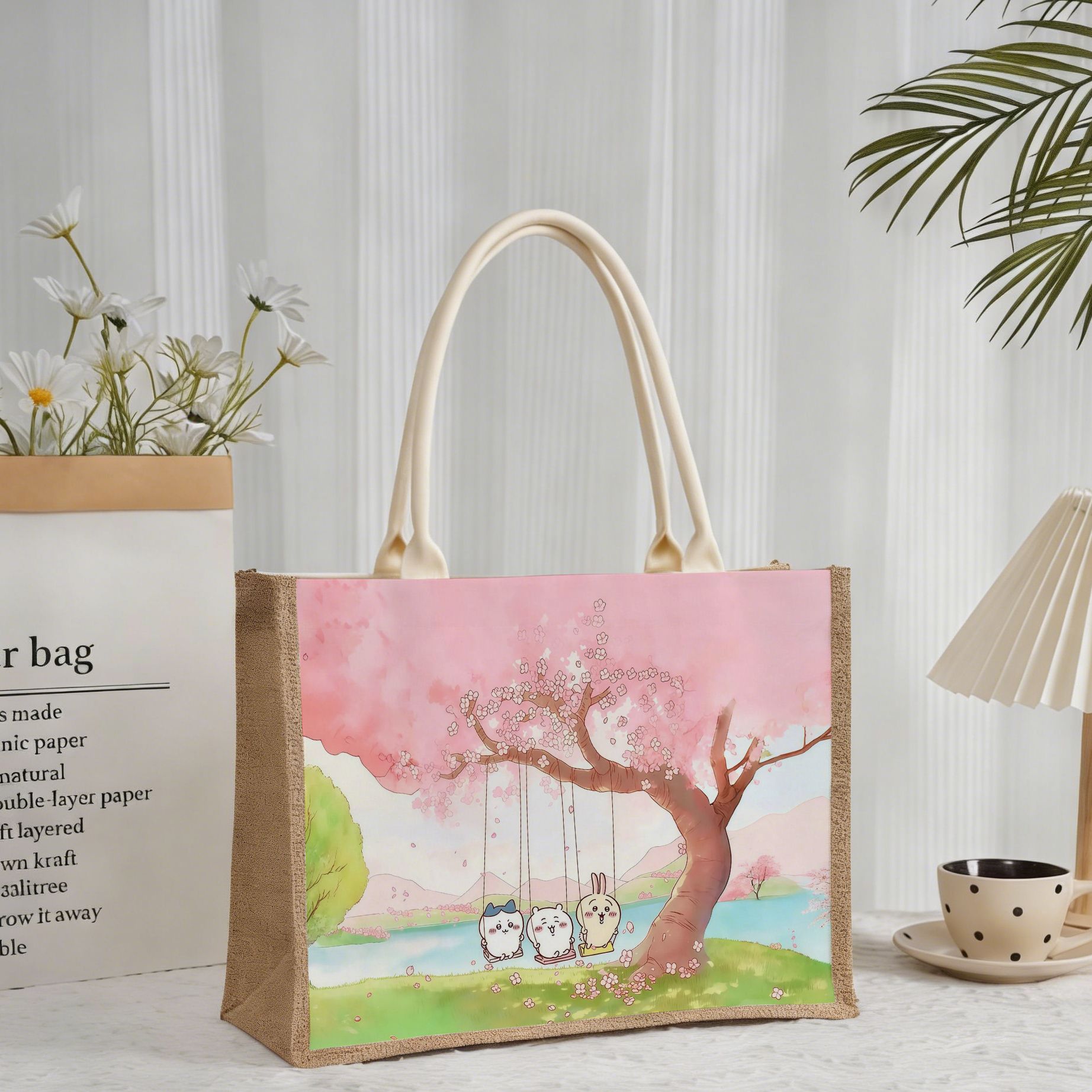 Sac à main en lin Kawaii Anime - Travel Accessories Shops avis et prix