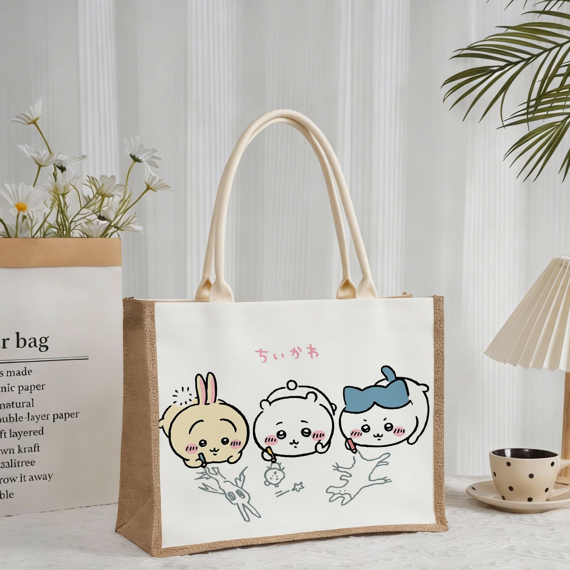 Sac à main en lin Kawaii Anime - Travel Accessories Shops avis et prix