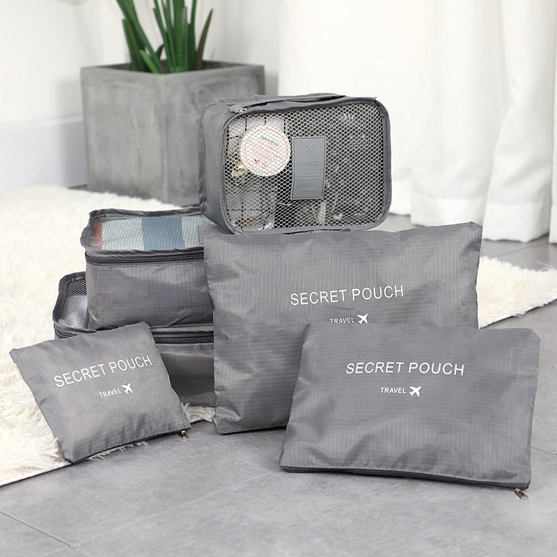 6 ensembles de sacs de rangeme - Travel Accessories Kit Bag avis et prix