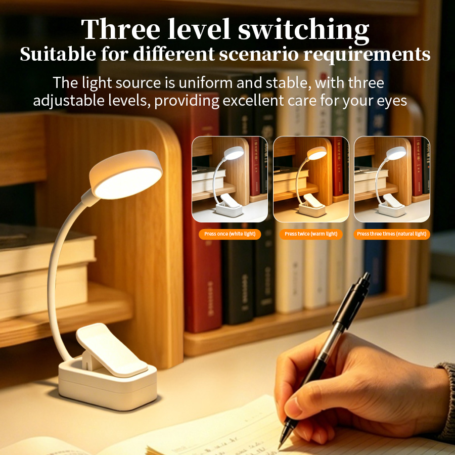 Lampe de bureau LED rechargeab - Book Light Flexible avis et prix