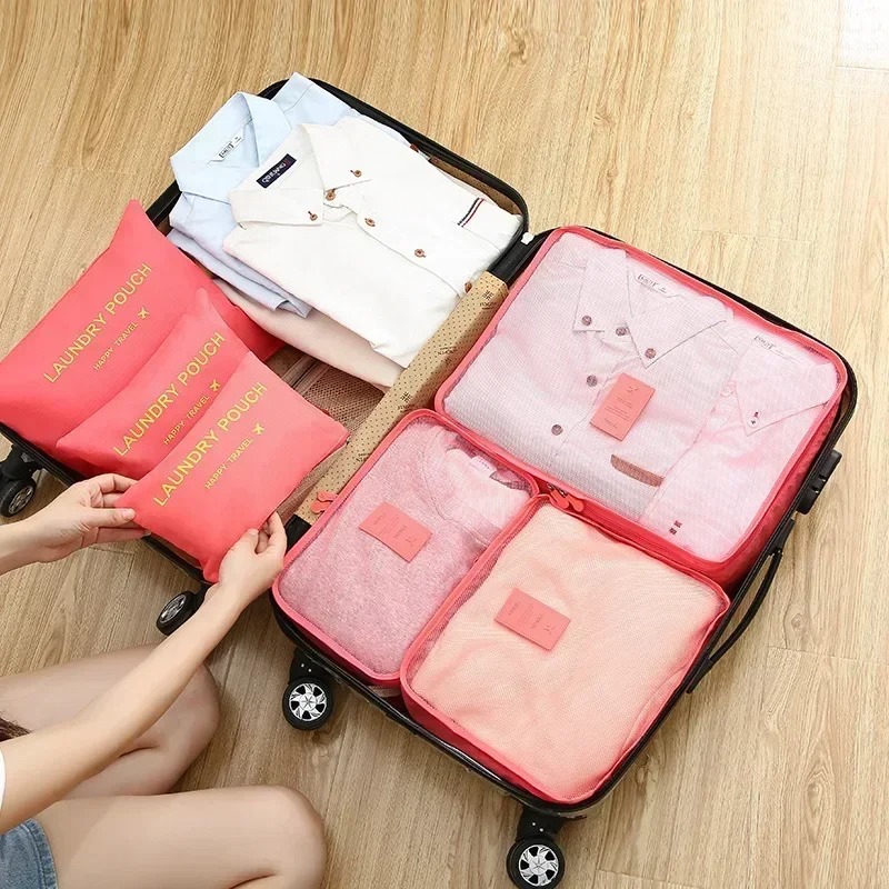 Ensemble de 6 sacs de rangemen - Travel Accessories Kit Bag avis et prix