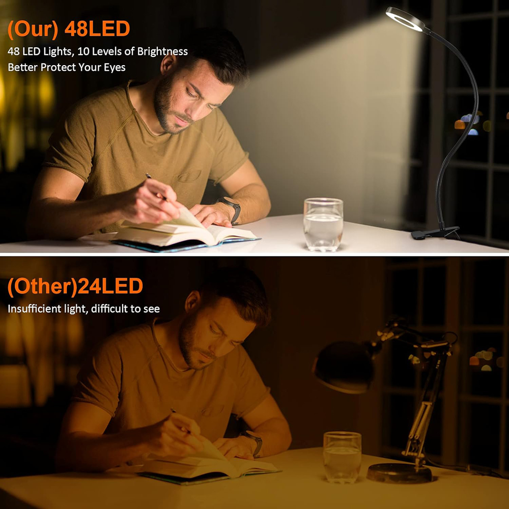 360 °   Lampe de bureau Flexib - Book Light Flexible avis et prix