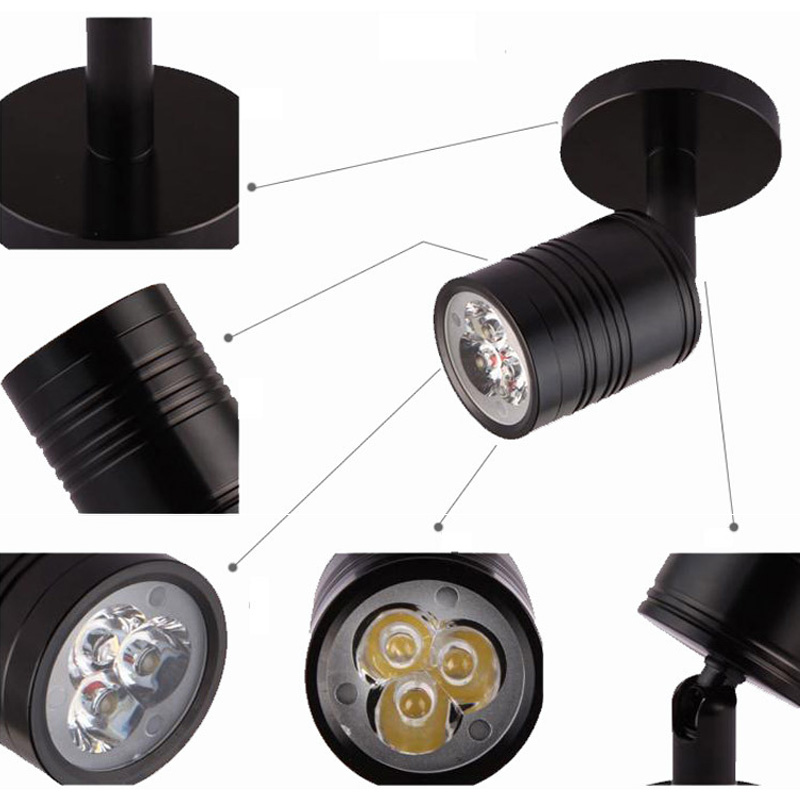 1W 3W 5W mur LED lampe Flexibl - Book Light Flexible avis et prix