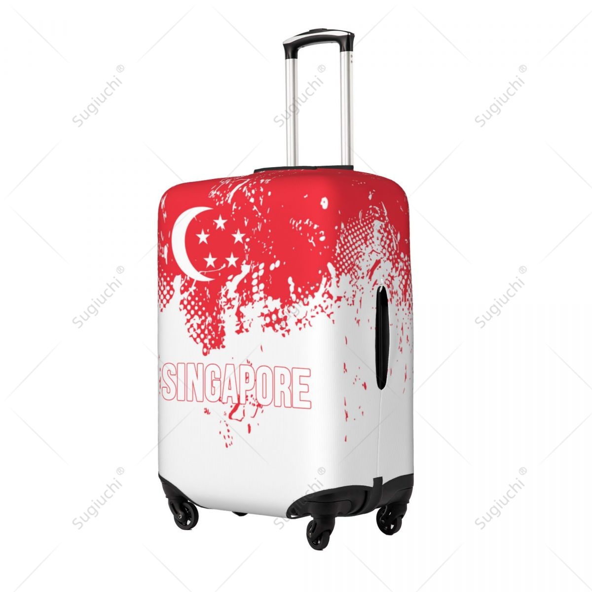 Housse de bagage drapeau de si - Travel Accessories Singapore avis et prix