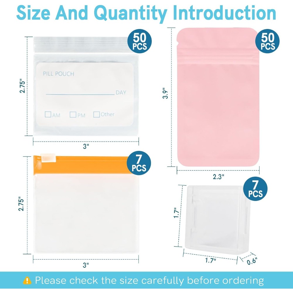 Ensemble de 114 organiseurs de - Travel Ziplock Bags avis et prix